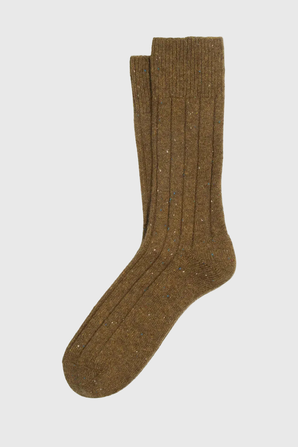 Ant45 Luton Short Cashmere Sock in Camel 2