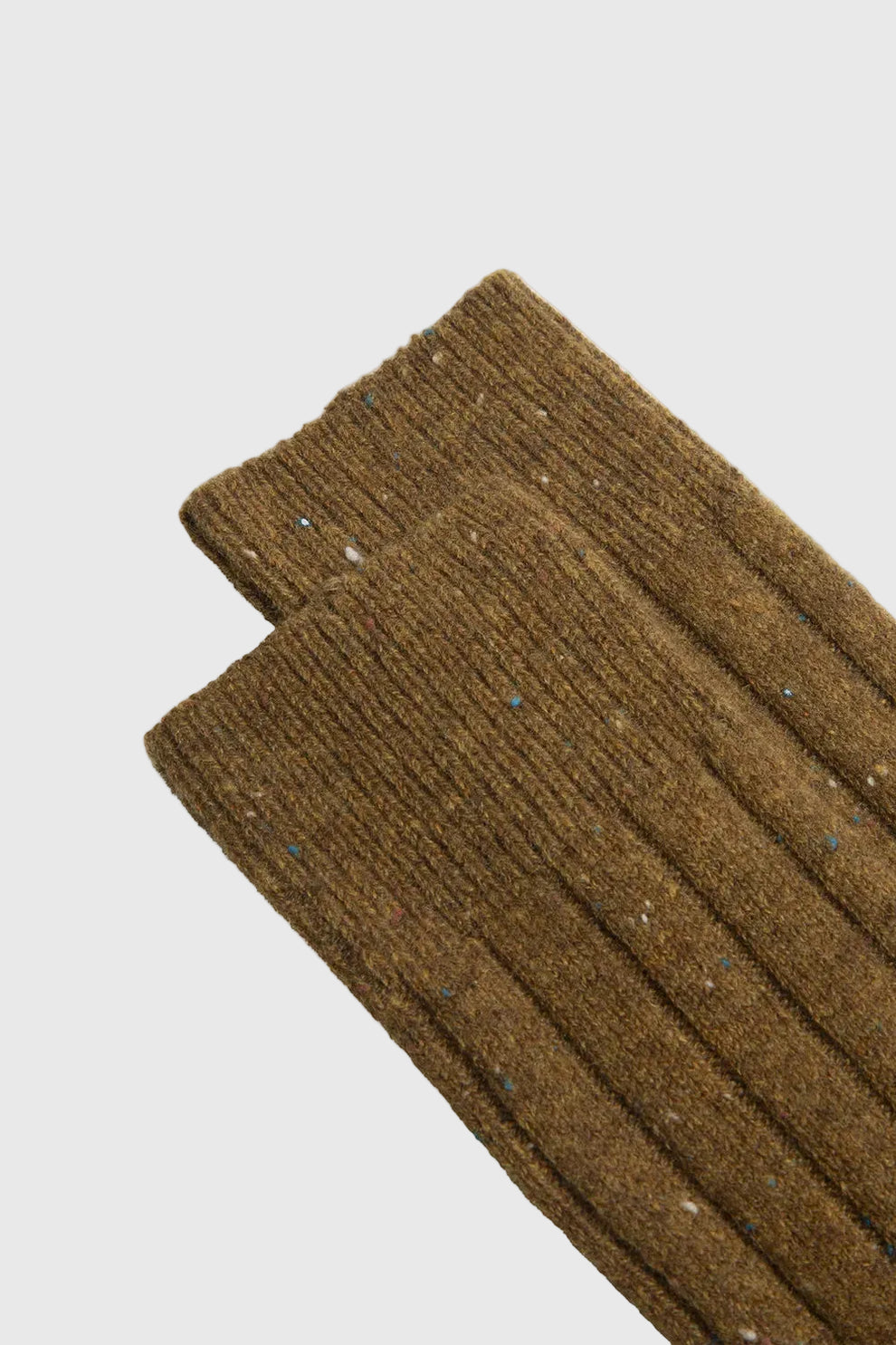 Ant45 Luton Short Cashmere Sock in Camel 2