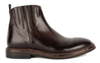 Alberto Fasciani Megan Ankle Boots in Dark Brown