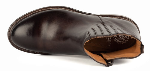 Alberto Fasciani Megan Ankle Boots in Dark Brown