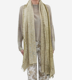 Avant Toi Bi-Color Cashmere Stola in Zenzeo Liquiriia