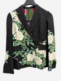 Ibrigu Vintage Kimono Double Breasted Blazer