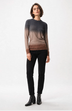 Soren Crew in Hand-Dyed Cashmere in French Roast