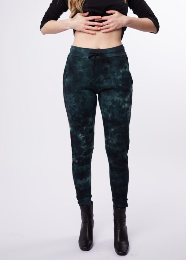 JOGGER SWEAT PANT - COMBAT GREEN DOTS