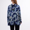 SIDE SLIT HOODIE -NAVY CRINKLE - Image 4