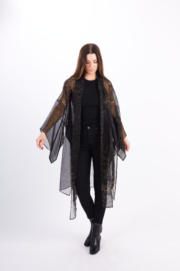 CARTER SMITH SILK ORGANZA KIMONO - Image 7