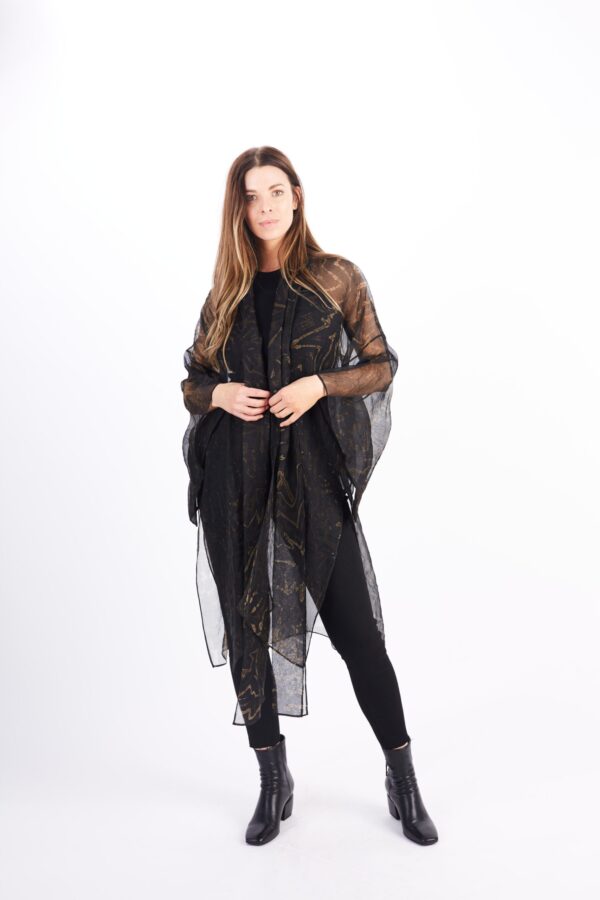 CARTER SMITH SILK ORGANZA KIMONO - Image 2