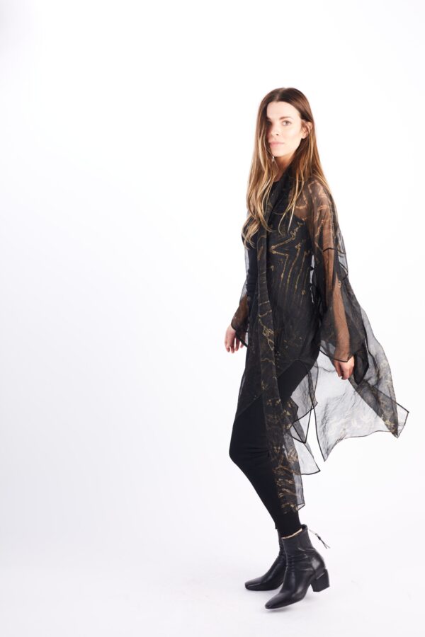 CARTER SMITH SILK ORGANZA KIMONO - Image 4