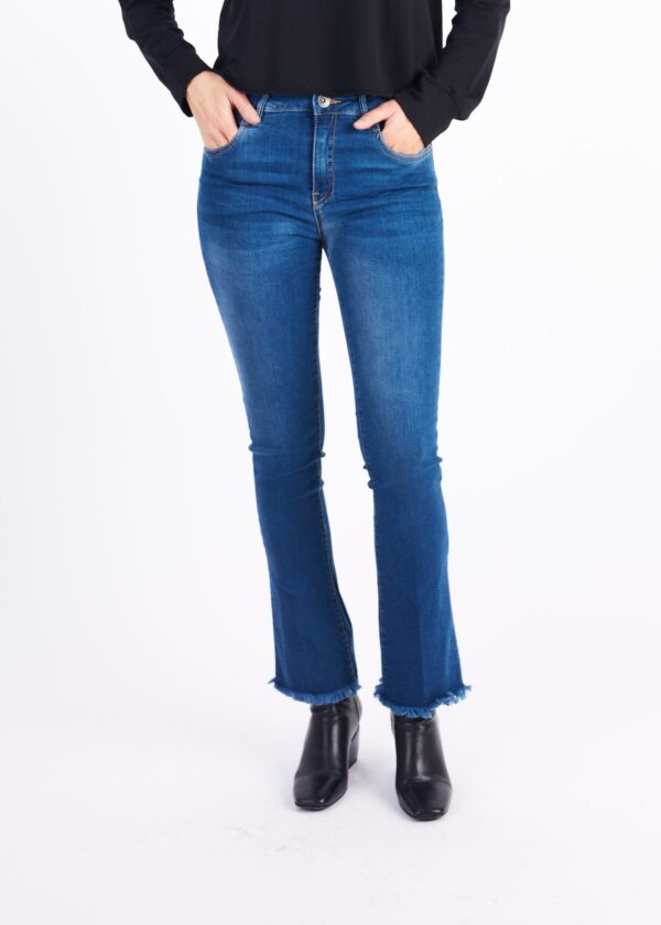 ZVOOV FRAYED HEM JEANS - Image 3