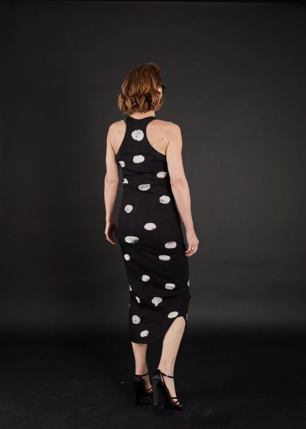 RIBBED DOT TANK DRESS - Image 6