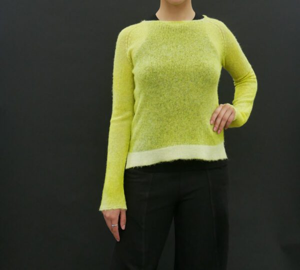 PLOUMANAC'H  LIME CAMBUS SWEATER - Image 5