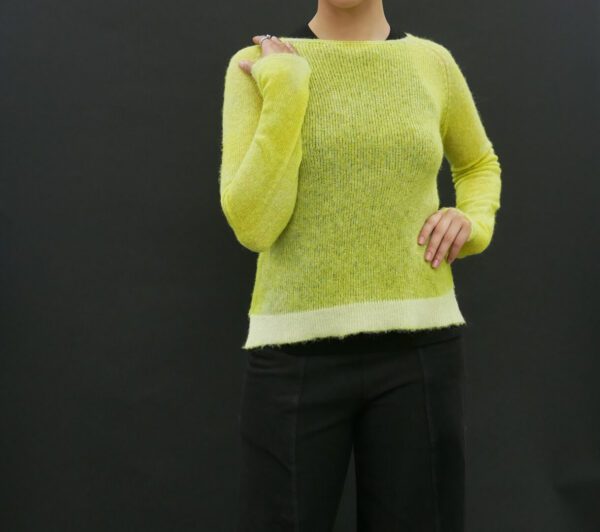 PLOUMANAC'H  LIME CAMBUS SWEATER - Image 3