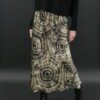 ANNIE TURBIN SILK CHARMEUSE BIAS SKIRT IN KHAKI GEODE - Image 2