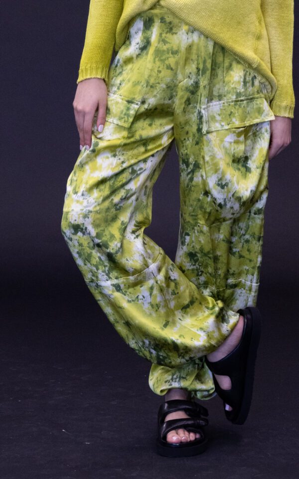 AVANT TOI CAMOUFLAGE CARGO SILK PANTS - Image 4