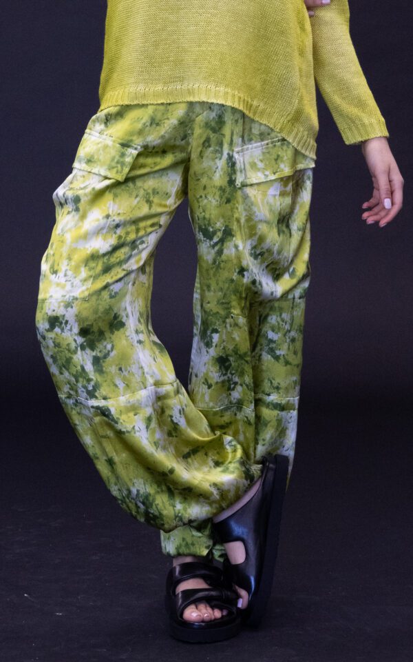 AVANT TOI CAMOUFLAGE CARGO SILK PANTS - Image 2