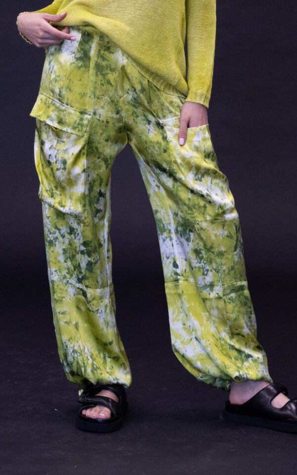 AVANT TOI CAMOUFLAGE CARGO SILK PANTS - Image 3