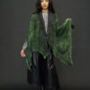 FISSORE CASHMERE SCARF IN AVOCADO - Image 5