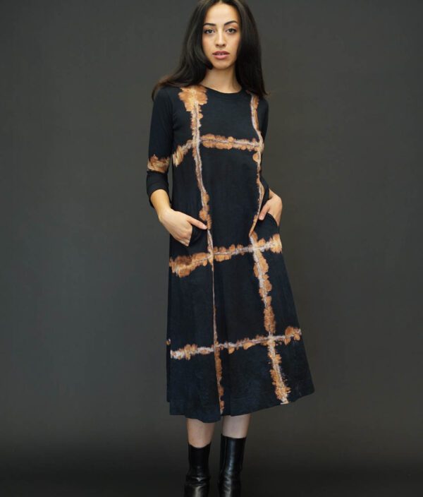 GILDA MIDANI MARIA DRESS IN BURNING - Image 3