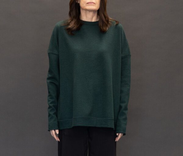 KATHARINA HOVMAN SWEATER IN NORI - Image 3