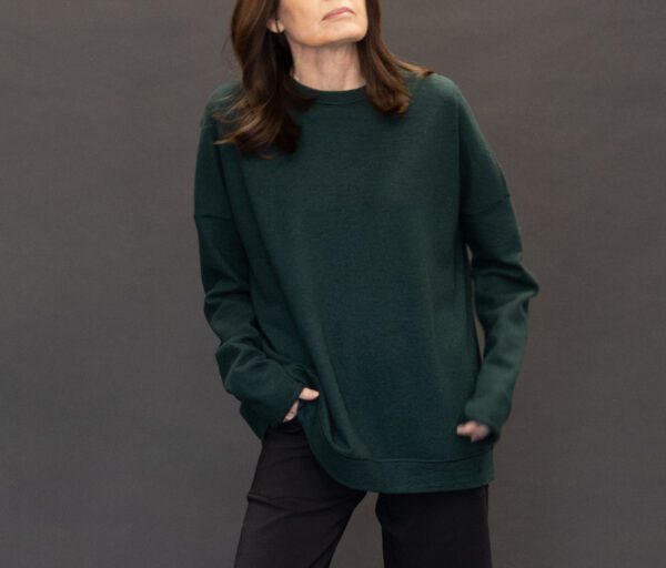 KATHARINA HOVMAN SWEATER IN NORI - Image 4