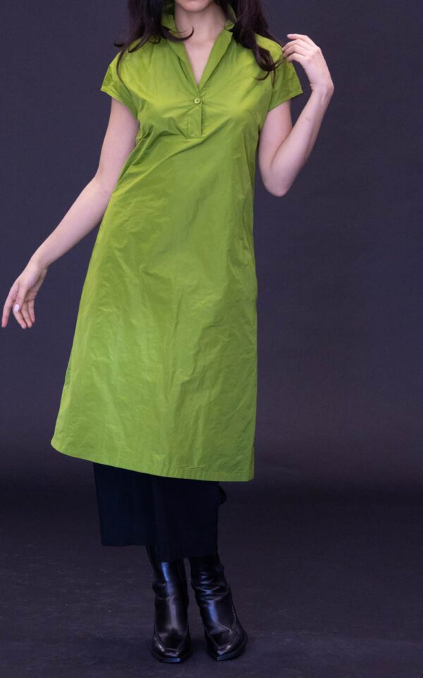 KATHARINA HOVMAN SPORTY DRESS IN PISTACHIO - Image 2