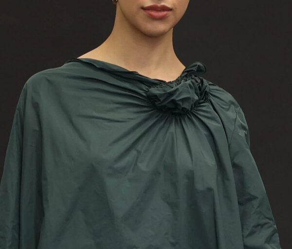 KATHARINA HOVMAN BEAUTY TOP IN PETROL - Image 5