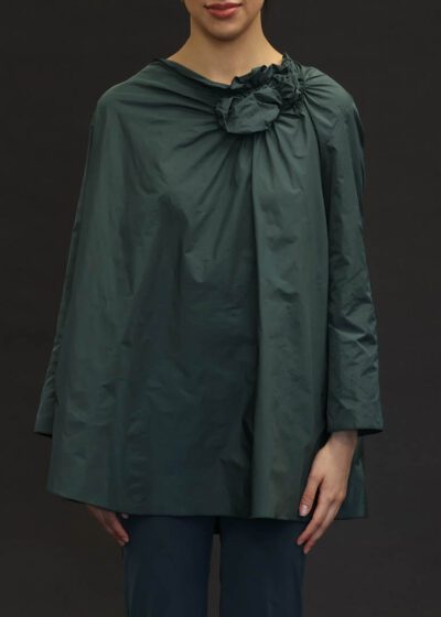 KATHARINA HOVMAN BEAUTY TOP IN PETROL